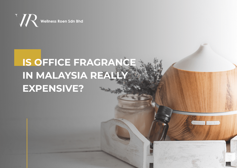 Office fragrance Malaysia scent diffuser in modern workplace