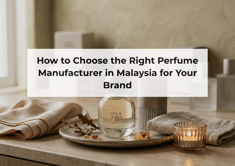 How to Choose the Right Perfume Manufacturer in Malaysia for Your Brand